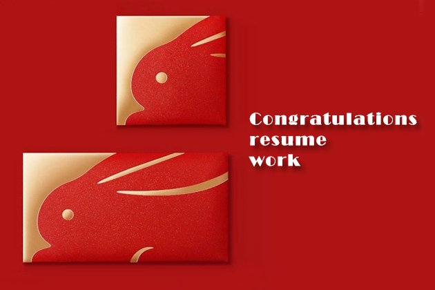 Congratulations 2023 Aelga resume work