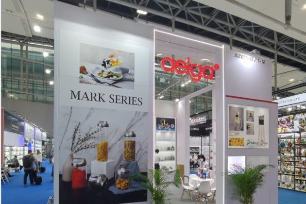 At the 133rd Canton Fair, Aelga's stylish kitchen attracted countless fans