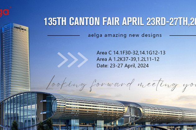 Aelga is about to appear at the 135th Canton Fair