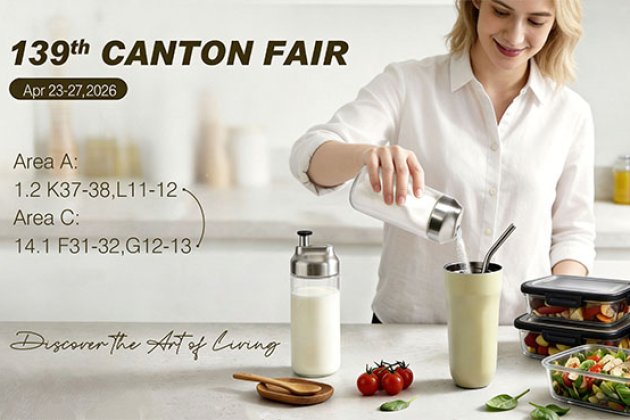 AELGA at the 139th Canton Fair 2026 – Innovative Kitchenware Manufacturer for Global Buyers