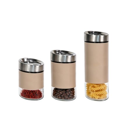 single-side press structure, auto lift lid, fast convenient dry goods access, one hand operation