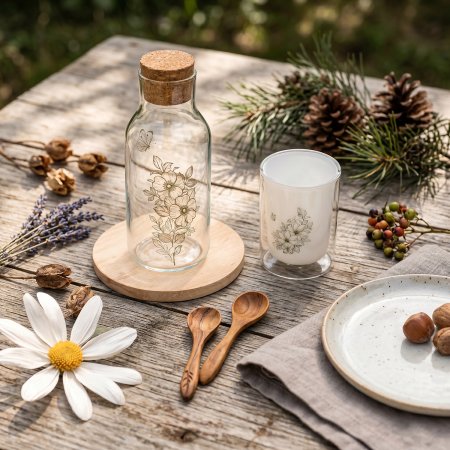 fade-proof-baked-glass-carafe-with-seasonal-botanical-bunny-print