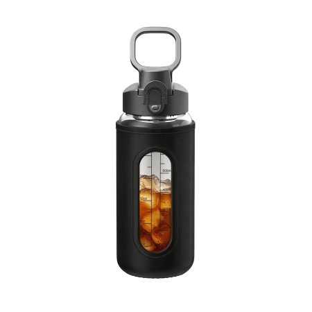 upgraded-high-borosilicate-glass-workout-shaker-cup-with-stainless-steel-mixing-ball-zero-dead-angle-cleaning-leakproof-snap-lid-AELGA