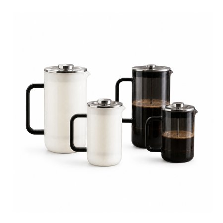 full-single-tone-natural-smoke-grey-and-milky-white-borosilicate-glass-french-press-coffee-maker-stainless-steel-filter-plunger-two-capacities-home-cafe-AELGA