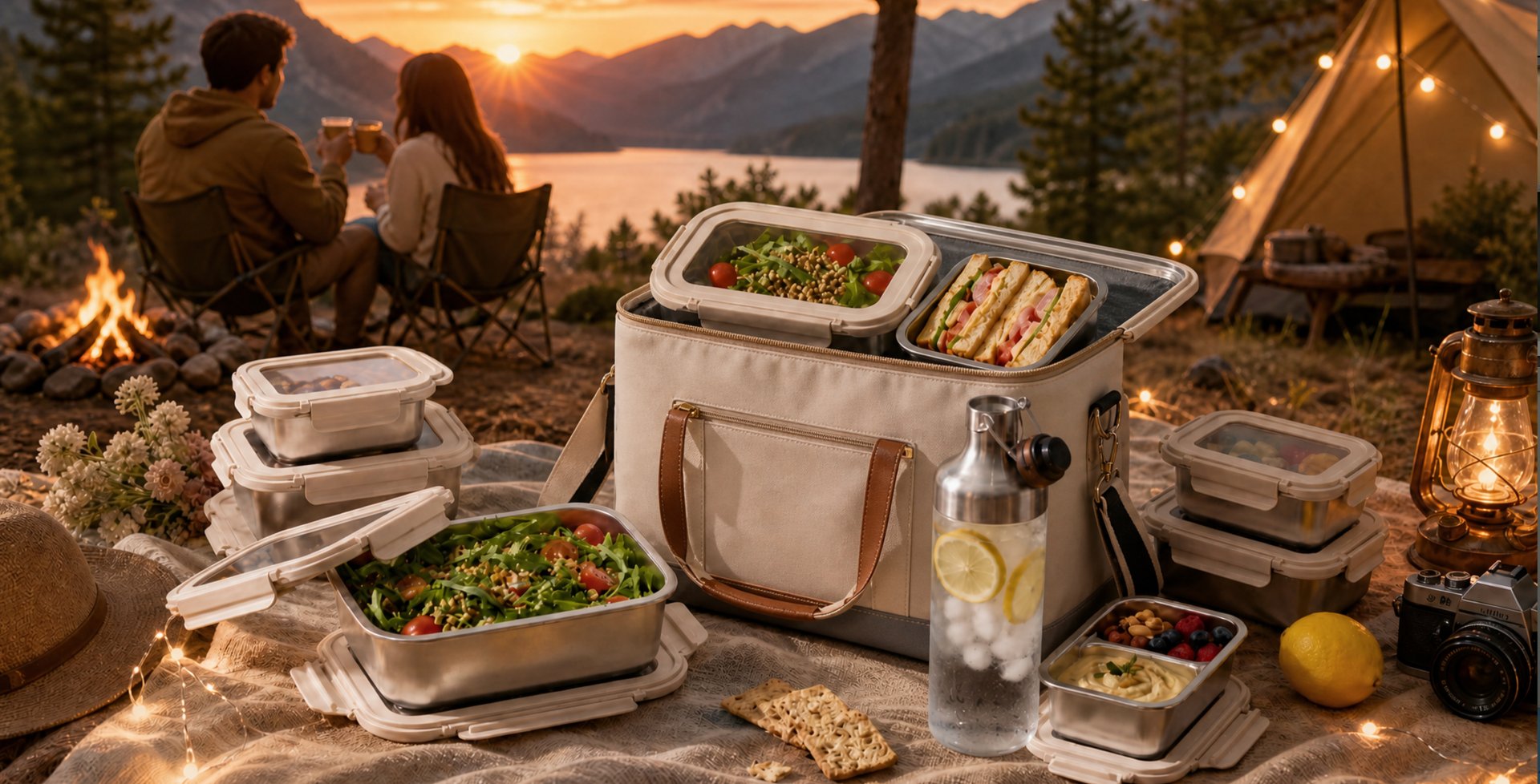 Outdoor gear set