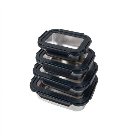  ultra-light-carry-friendly-stainless-steel-storage-box-with-transparent-view-lid-four-sides-clip-leakproof-design-office-picnic-outdoor-lunchware-AELGA