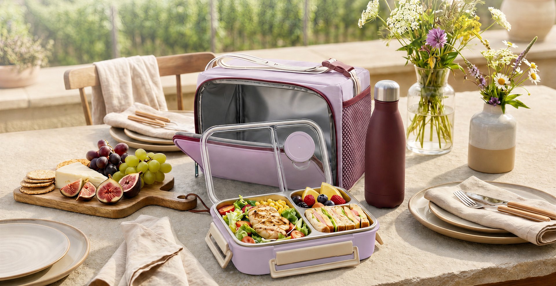 On-the-Go Lunch Set