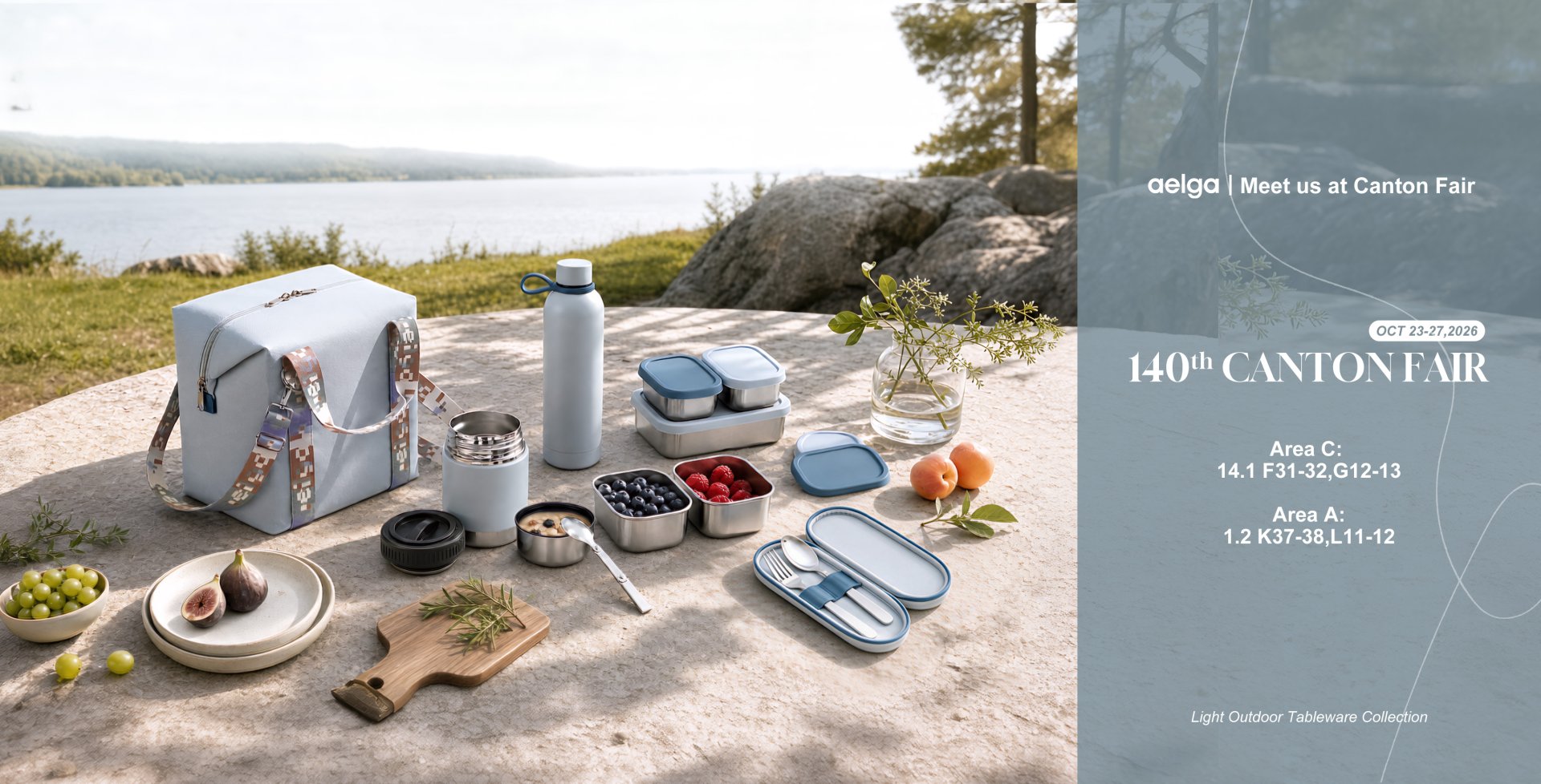 Light Outdoor Tableware Collection
