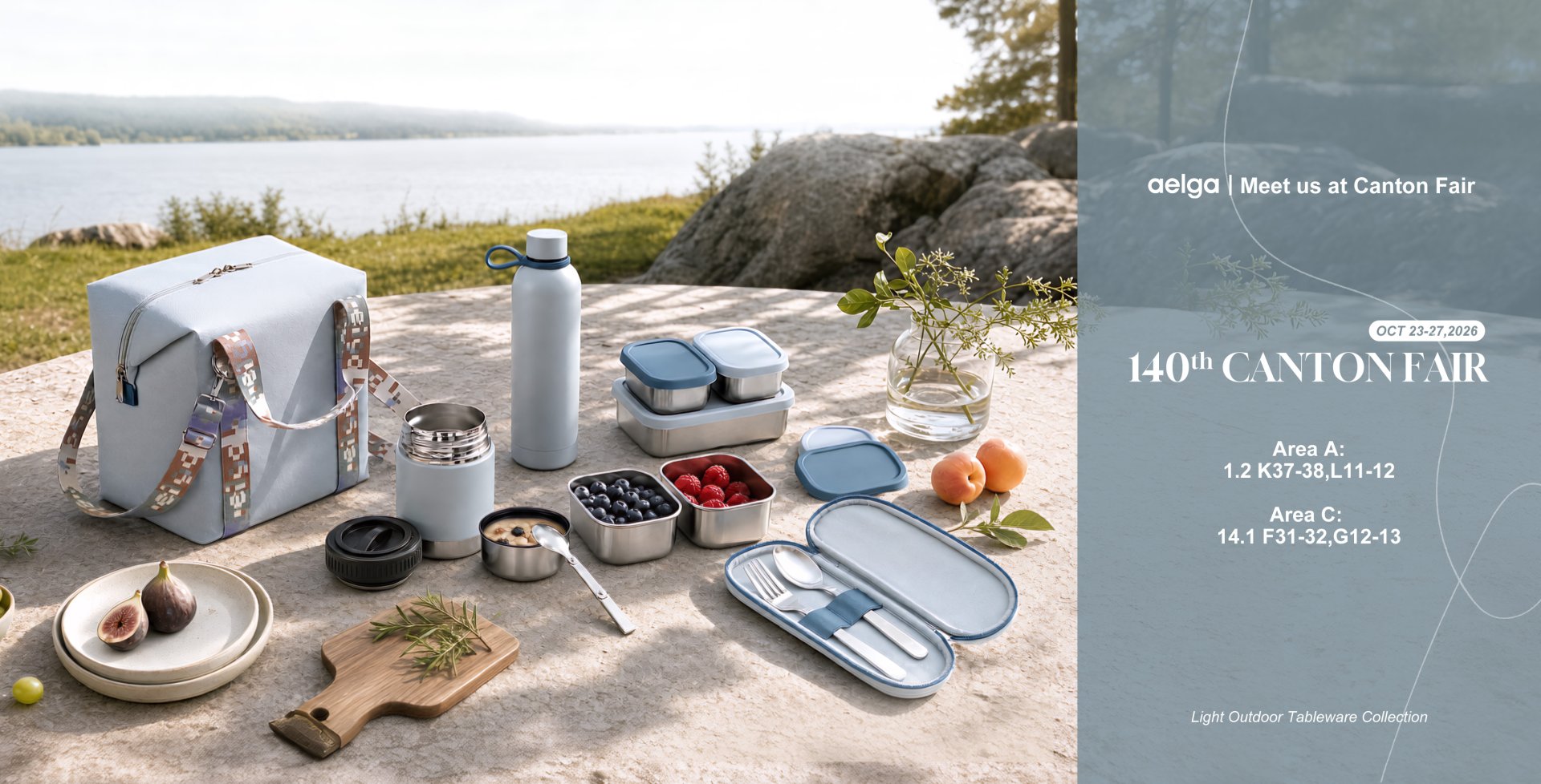 Light Outdoor Tableware Collection