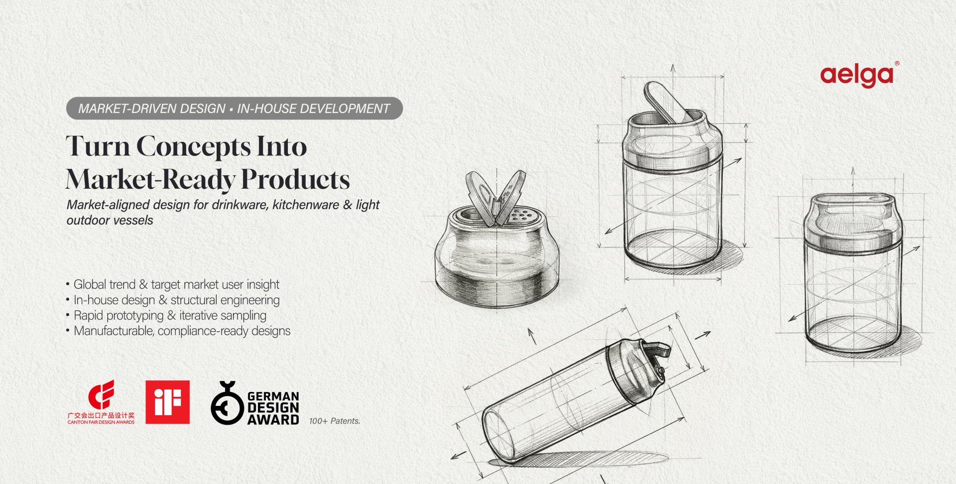AELGA | Turn Concepts Into Market-Ready Products