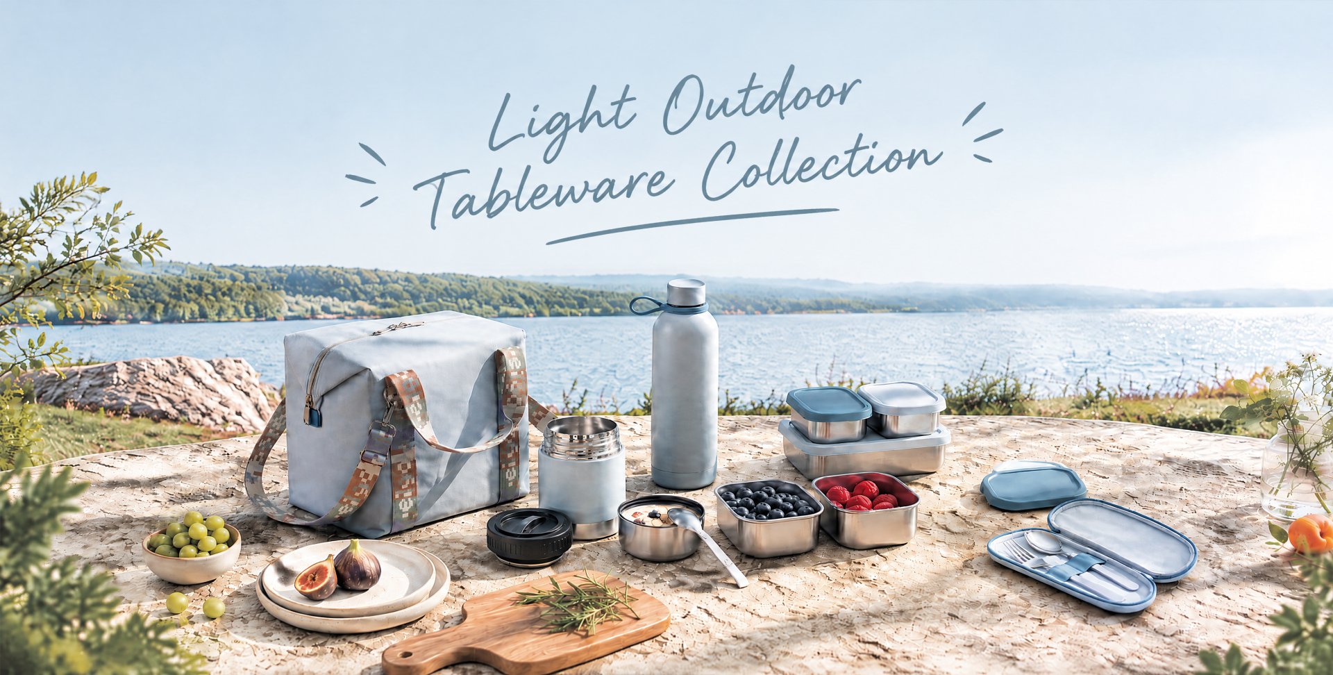 Light Outdoor Tableware Collection